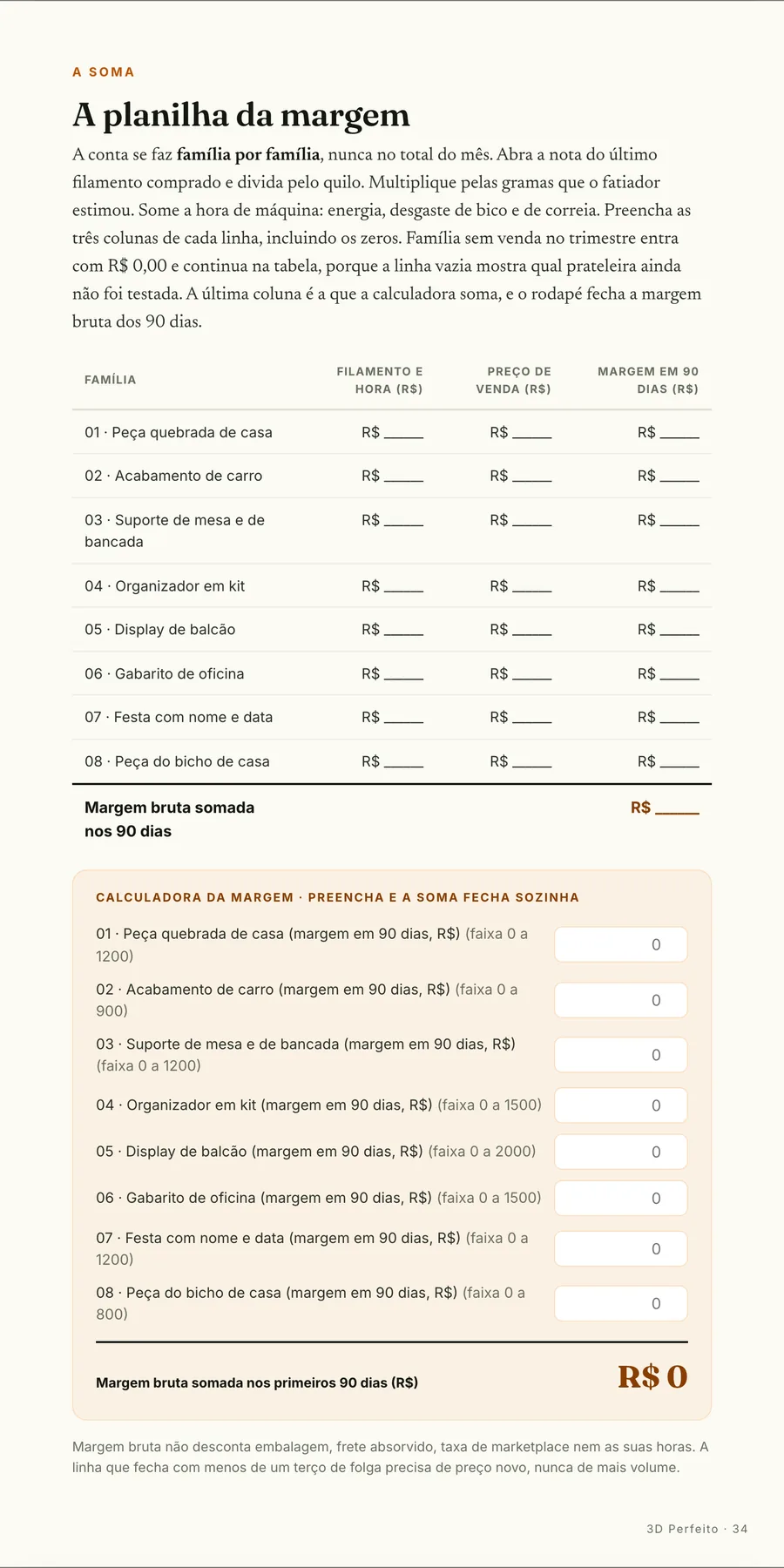 Página real do guia: Calculadora